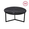 Coffee table IGNE FURNITURE BLACK MOON 80 cm black