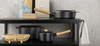 EVA SOLO NORDIC KITCHEN pot with lid black size Ø26
