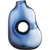 Harri Vase, Blue, Glass