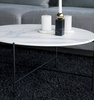 Stolik kawowy Igne Furniture LEAF biały