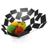 ALESSI Stanza Dello Scirocco Basket Large Oblong Black
