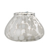 Hertha Votive, White, Glass