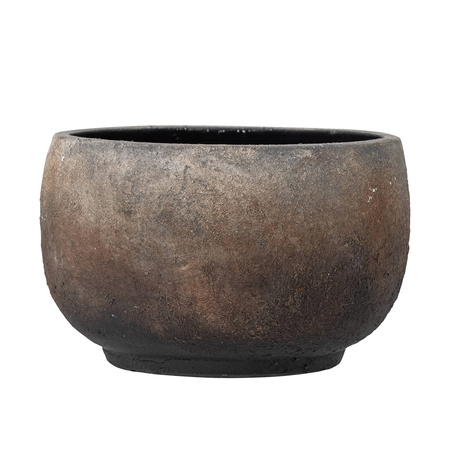 BLOOMINGVILLE THIRA brown flowerpot