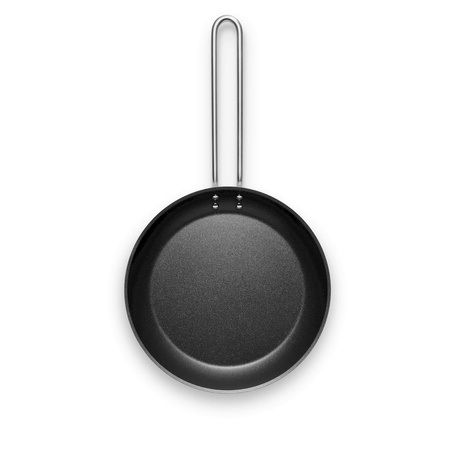 Patelnia do smażenia z powłoką ceramiczną Slip-Let® Eva Trio WHITE LINE biała rozmiar M