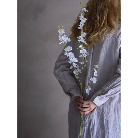 Sztuczna Gałązka Bloomingville ORCHID biała