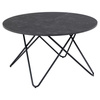 Coffee Table HEATHER Unique matt black