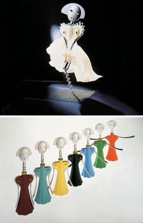 ALESSI Anna G. black corkscrew