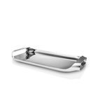 Serving tray 43 x 25 cm steel