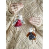 Peo Ornament, Red, Wool
