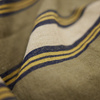 Vida striped bedspread sand/cream (230x275cm)