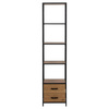 Bookcase MARINA Unique matt black
