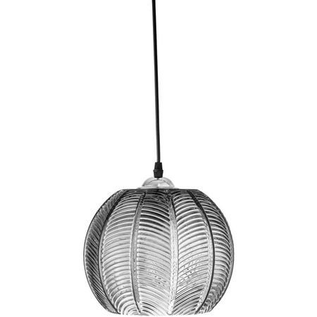 Adar Pendant Lamp, Grey, Glass