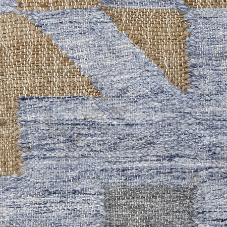 Dywan Bloomingville VIKKA niebieski