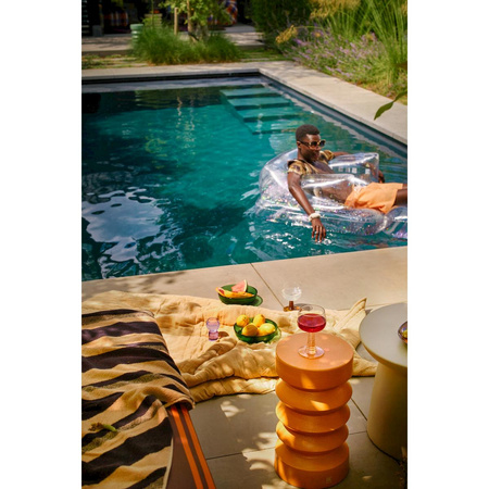 Stolik boczny HKLIVING STONEWARE zielony