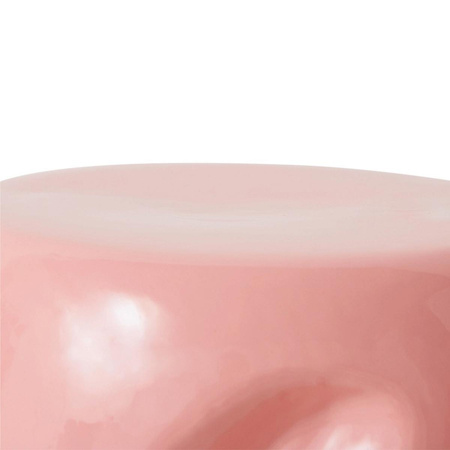 Currents ceramic side table coral