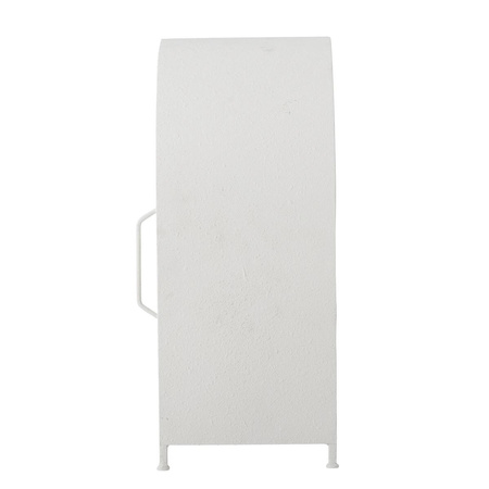 Soria Cabinet, White, Metal