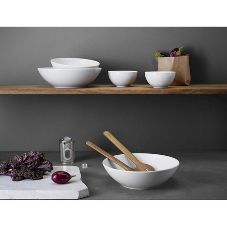 Zestaw łyżek do sałatki Eva Trio naturalny