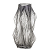 Tulla Vase, Grey, Glass