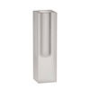 Glass vase HÜBSCH FROSTED gray