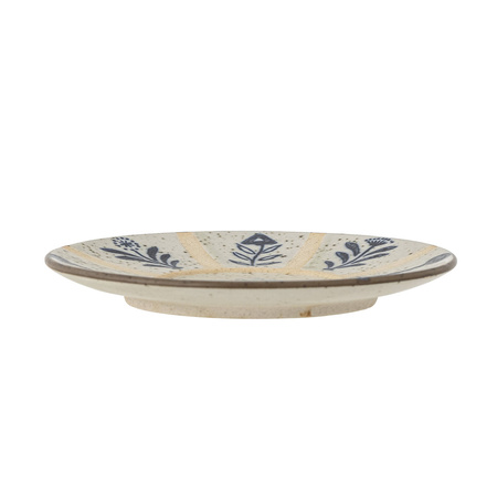 Leonie Plate, Blue, Stoneware