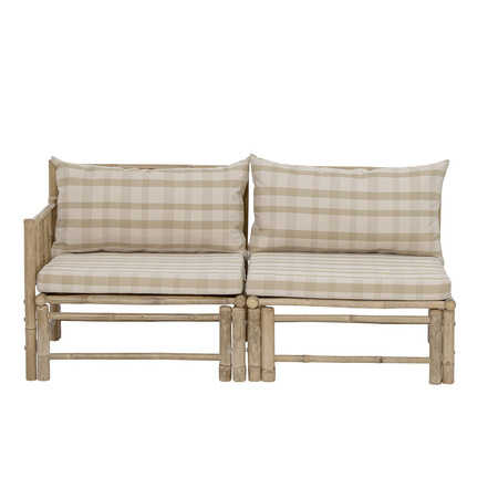 Sofa modułowa (lewy narożnik) Bloomingville KORFU naturalna