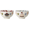 Zestaw 2 Miseczek Bloomingville DARBY czerwonych