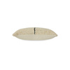 Natural wool striped cushion (50x30cm)