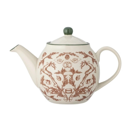 Dzbanek do herbaty Bloomingville BETH czerwony