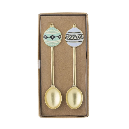 Freydis Spoon, Blue, Zinc Alloy