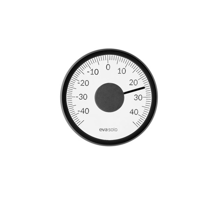 Outdoor window thermometer