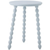 Salino Side Table, Blue, Rubberwood