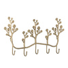 Padova Coat Rack, Brass, Metal