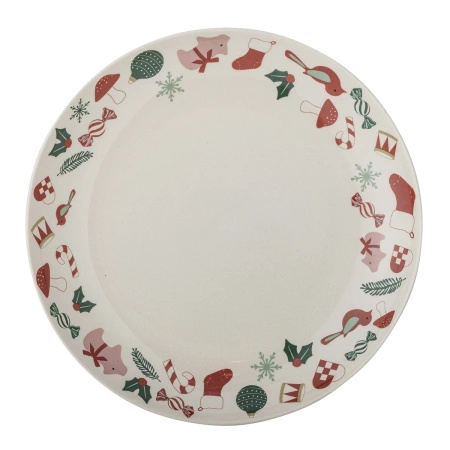 Yule Serving Plate, Nature, Stoneware