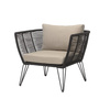 Fotel Bloomingville Mundo czarny