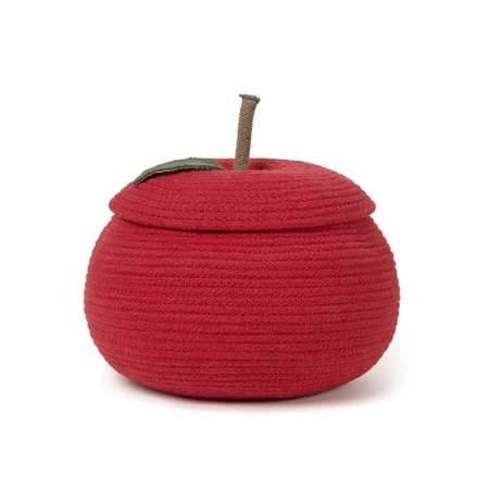 Kosz Lorena Canals APPLE czerwony