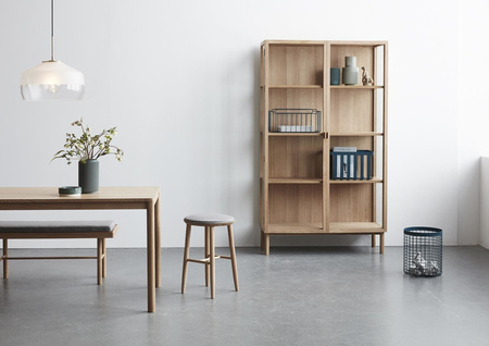HÜBSCH oak table 140 cm natural