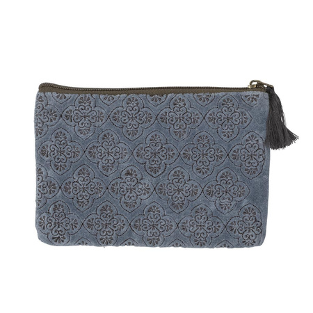 Sofina Cosmetic Bag, Blue, Cotton