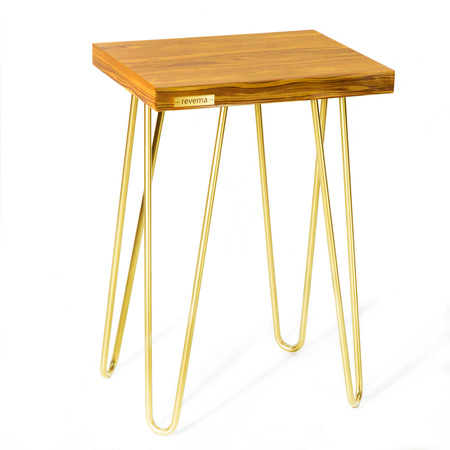 REVEMA AURUM brown side table