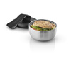To Go lunchbox steel/black