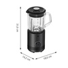 Blender kielichowy WMF DEEP BLACK czarny