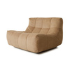 Lazy lounge chair corduroy rib brown