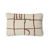 Poduszka hkliving WOOLEN brązowa rozmiar 60x40 cm