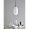 Pica Pendant Lamp, White, Polyester