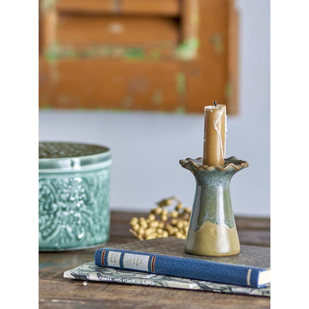 Świecznik Bloomingville AKEEM brązowy