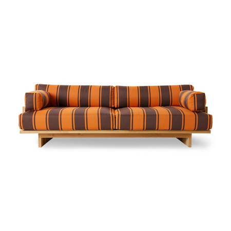 Sofa ogrodowa hkliving TEAK brązowa