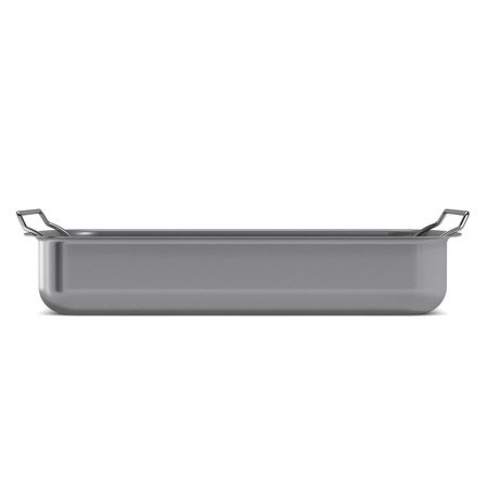 Professional roasting pan with rack 30x22 cm ceramic Slip-Let® coating