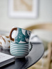 Carim Cup, Green, Stoneware