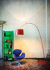 FOSCARINI Twiggy floor lamp red