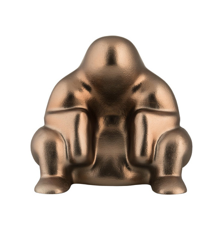 ALESSI DEDE door stopper metallic brown