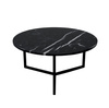 Coffee table IGNE FURNITURE BLACK MOON 60 cm black